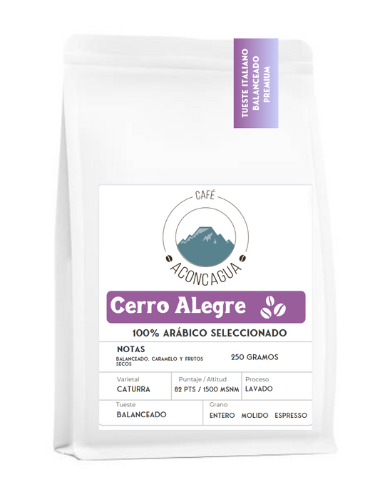 Café de grano "Cerro alegre"