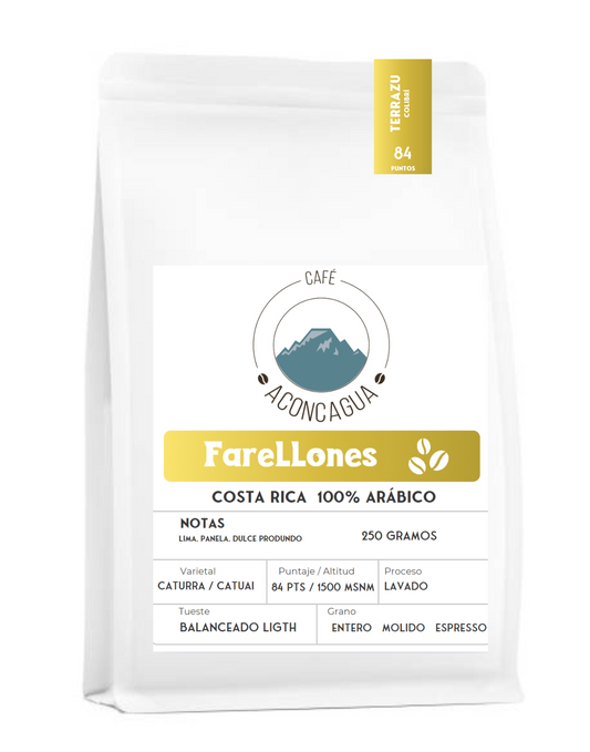 Café de grano "farellones"