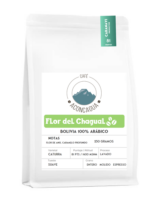 Café de Grano "Flor del chagual"