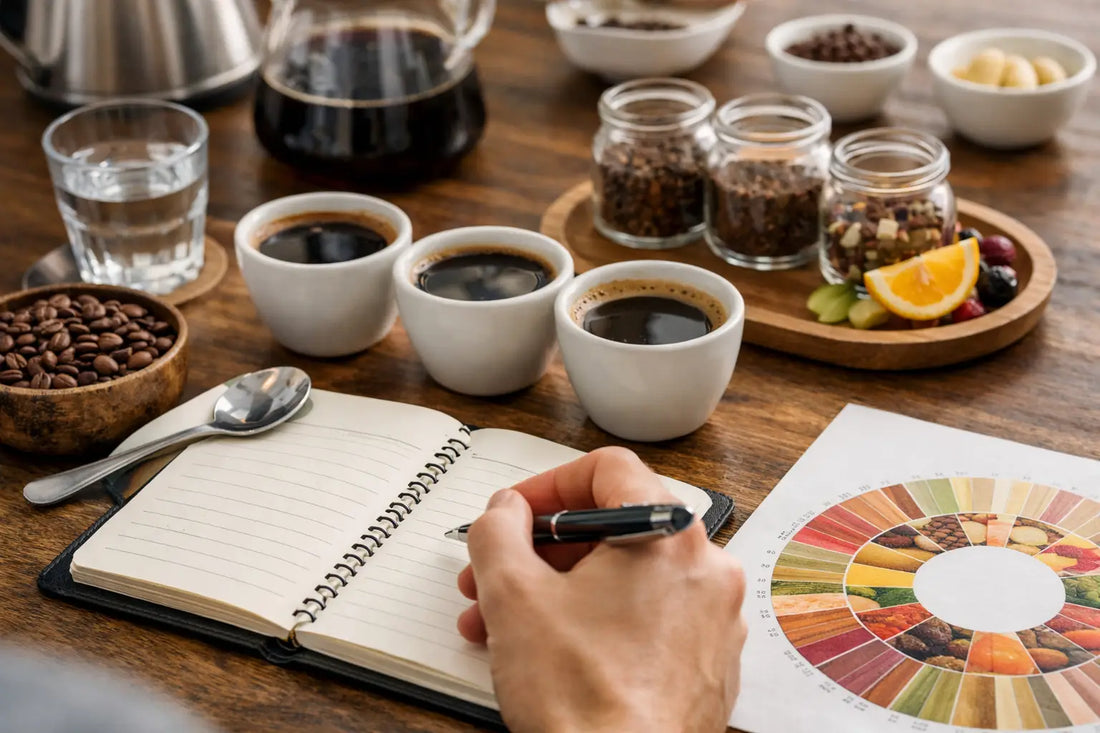 Notas de cata café: cómo leerlas bien