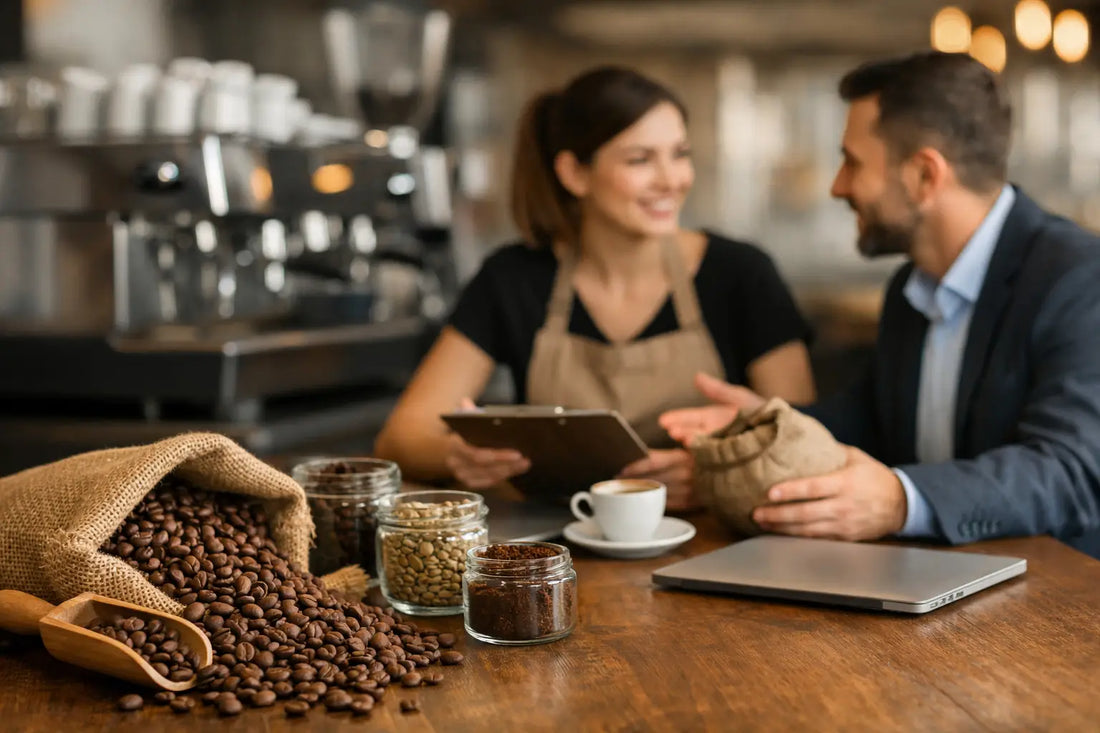 Proveedor de café para cafeterías: qué exigir